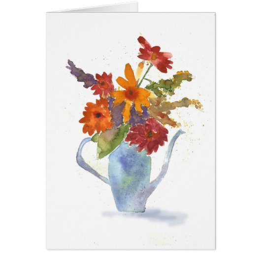 "Colorful Flowers" Cards (Front)