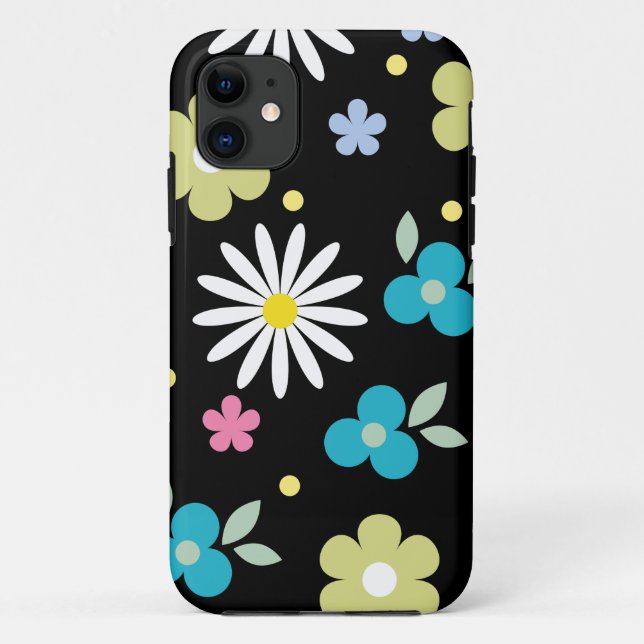 Colorful Flowers   Case-Mate iPhone Case (Back)