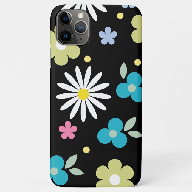 Colorful Flowers Case-Mate iPhone Case (Back)