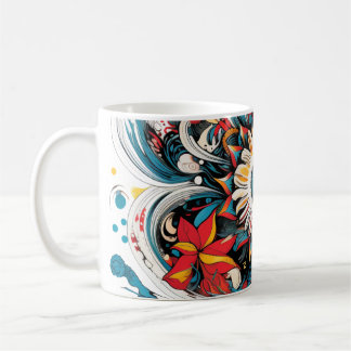 Colorful Flowers Coffee Mug