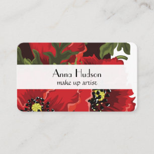 Colorful Flowers, Floral, Floristry, Flower Shop Business Card