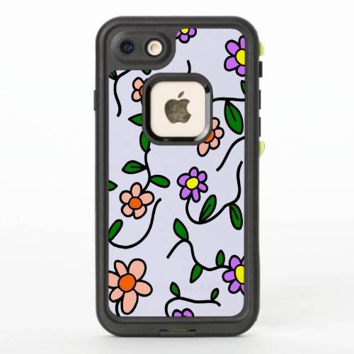 Colorful Flowers Floral Pattern Greenery Boho