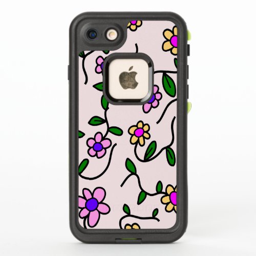 Colorful Flowers Floral Pattern Greenery Boho