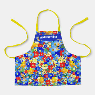 Colorful flowers Kids's Apron