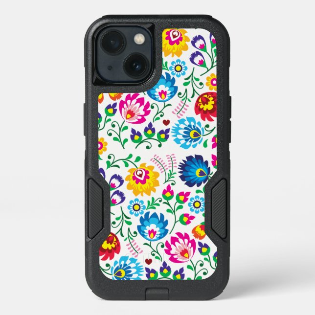 Colorful Flowers OtterBox Google Pixel XL Case (Back)