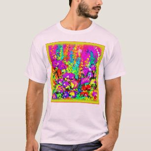 Colorful Flowers Painting. Buy Now T-Shirt