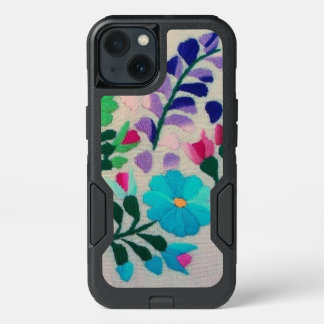 Colorful Flowers Pattern iPhone 13 Case