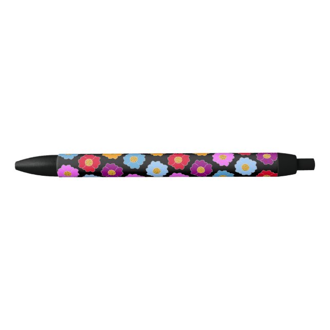 Colorful flowers pattern pen (Front)