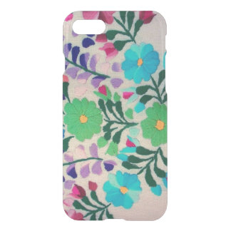 Colorful Flowers Pattern iPhone SE/8/7 Case