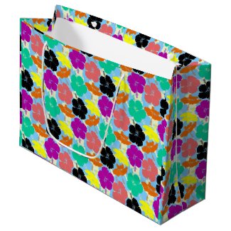 Colorful flowers patterns design
