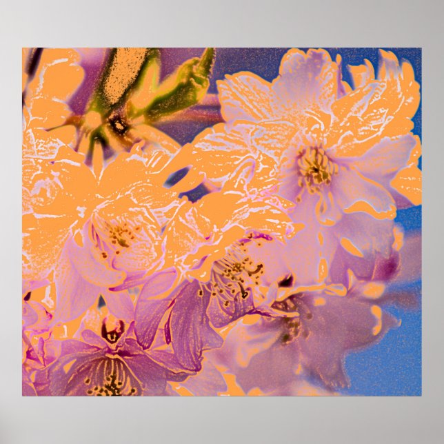 Colorful Flowers Print (Front)