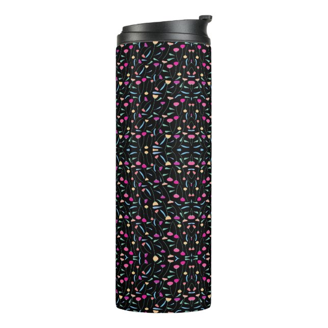 Colorful Flowers      Thermal Tumbler (Rotated Left)