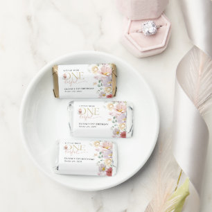 Colorful Flowers, Wildflowers, First Birthday Hershey's Miniatures