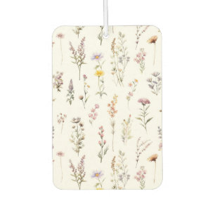 Colorful Flowers, Wildflowers, Garden Flowers Air Freshener