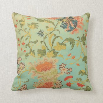 Colorful Flowers Wonderland Cushion by LeFlange at Zazzle
