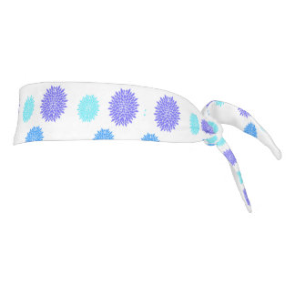Colorful Flowers Yoga Tie Headband