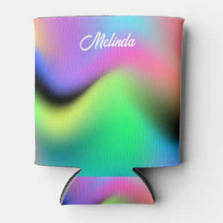 Colorful fluid gradient can cooler