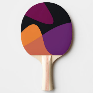 Colorful Fluid Ping Pong Paddle