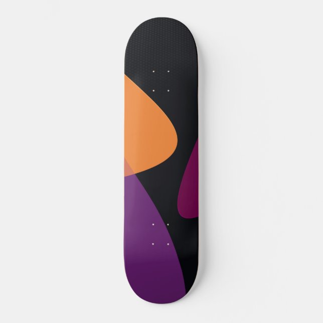 Colorful Fluid  Skateboard (Front)
