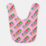 Colorful Flute Baby Bib