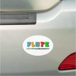 Colorful Flute Car Magnet
