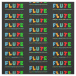 Colorful Flute Fabric