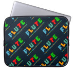 Colorful Flute Laptop Sleeve