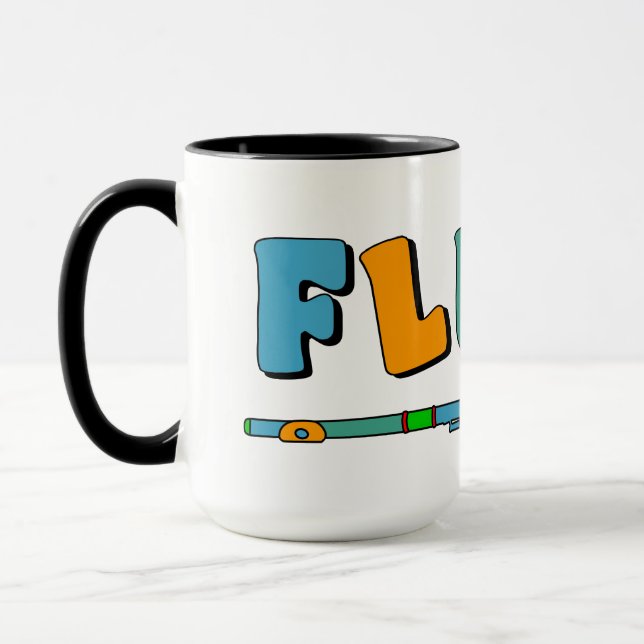Colorful Flute Mug (Left)