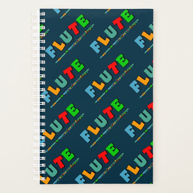 Colorful Flute Planner (Front)