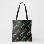 Colorful Flute Tote Bag