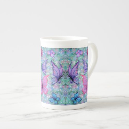 Colorful Flying Butterflies Mug