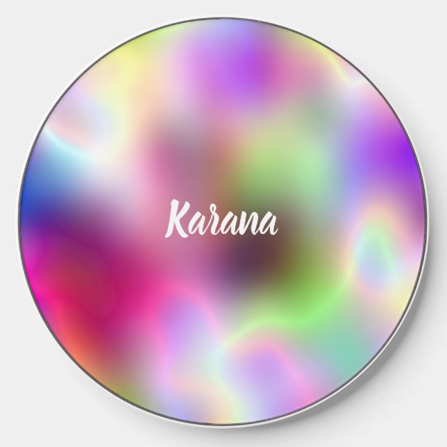 Colorful Foil Wireless Charger (Front)