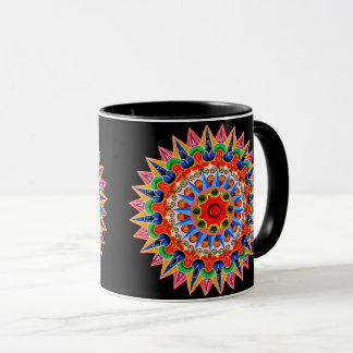 Colorful Folklore Design Mug