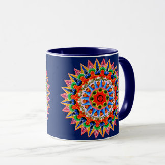 Colorful Folklore Design Mug
