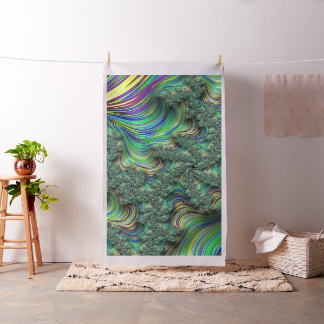 Colorful Fractal Fabric (In Situ)