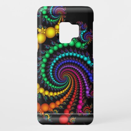 Colorful Fractal Mandelbrot Sphere Pattern Case-Mate Samsung Galaxy S9 Case