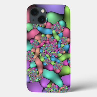 Colorful Fractals  iPhone 13 Case