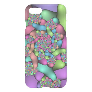 Colorful Fractals iPhone 7 Clearly™ Deflector Case