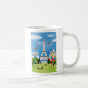 Colorful France Coffee Mug
