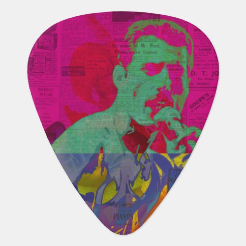 Colorful Freddie Mercury Queen Band  Guitar Pick