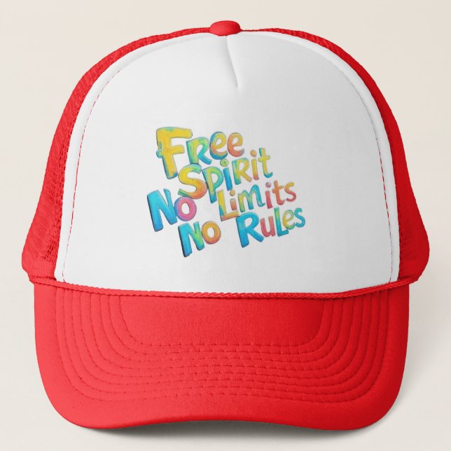 Colorful Free Spirit Hat (Front)