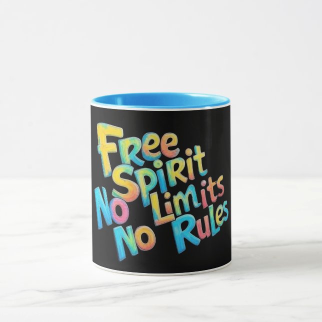 Colorful Free Spirit Mug (Center)