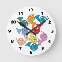 Colorful French Horn