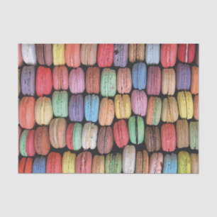Colorful French Macaron Pattern Tissue Paper