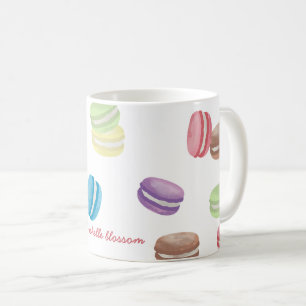 Colorful French Macarons Coffee Mug