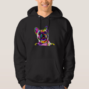 Colorful frenchie french bulldog owner hoodie