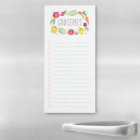 Colorful Fresh Watercolor Vegetables Grocery List