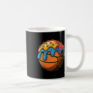 Colorful Frosted Sketll Dessert Style Artwork Coffee Mug