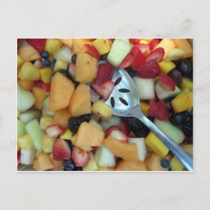 Colorful Fruit Assortment Postcard