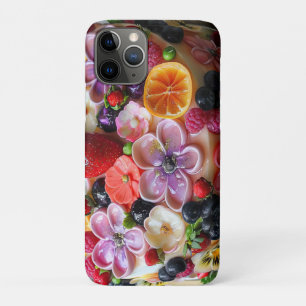 Colorful fruit cake iPhone 11 pro case